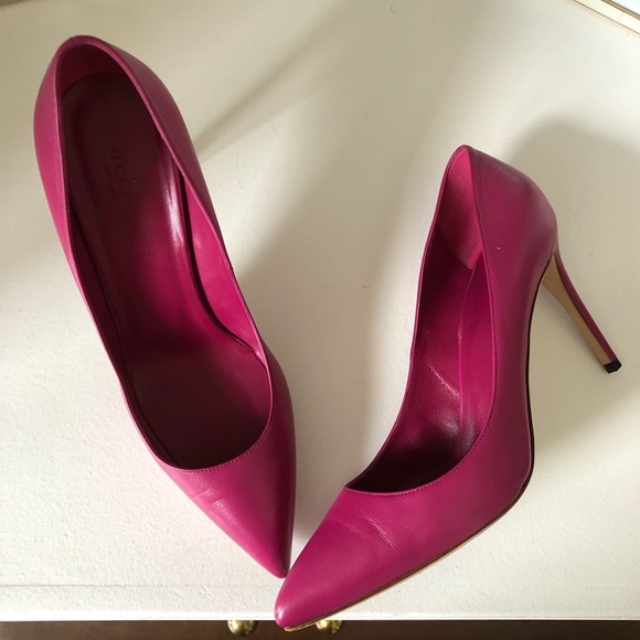 Gucci Shoes - Pink Gucci Brooke Heels